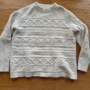 Vineyard Vines Textured Cream Sweater